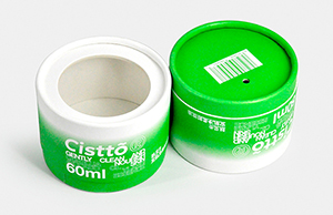 圓筒化妝品紙罐包裝，看起來有點“另類”